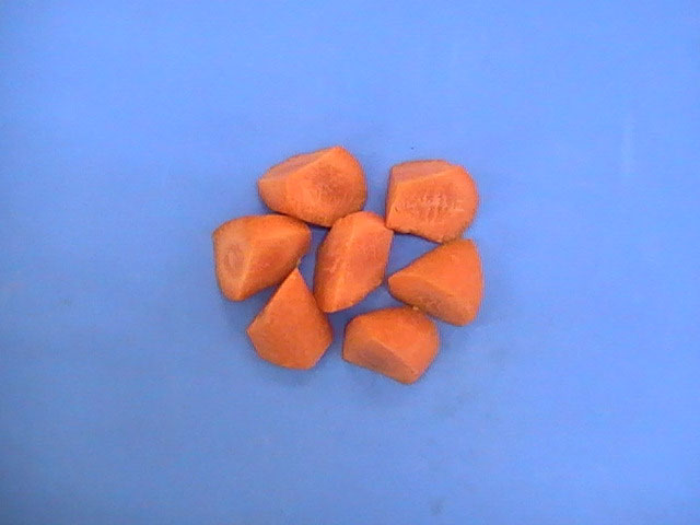 にんじん乱切り